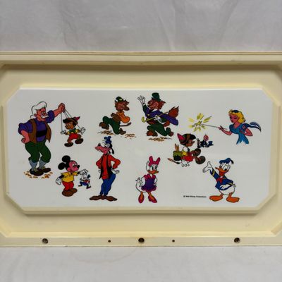 Sale Photo Thumbnail #355: Vintage Walt Disney Productions Character Display Panel Goofy Pinocchio Mickey