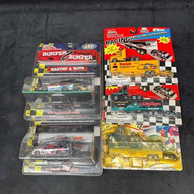 Sale Photo Thumbnail #272: Racing Champions NASCAR Diecast Car Lot Bumper to Bumper Sets and Transporters 1990's