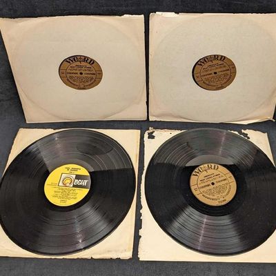 Sale Photo Thumbnail #270: 4 Vintage Oral Roberts & Best Loved Hymn LPs