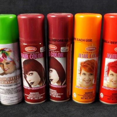 Sale Photo Thumbnail #296: 7 Goodmark Seasonal Visions Hairspray Temp Color   C