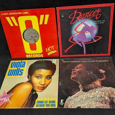 Sale Photo Thumbnail #143: 4 LPs Dionne Warwick  Ronni Griffith Viola Wills