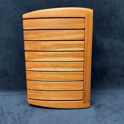 Sale Photo Thumbnail #178: Kellan American Studio Wood Stacking Storage Jewelry Trinket Swing Drawer Box