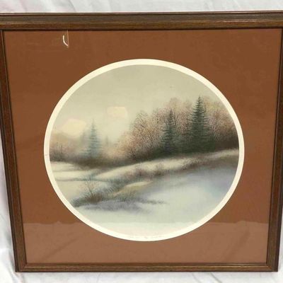 Sale Photo Thumbnail #312: Limited Edition Signed Print Of "Autumn Mist" By Arnold Alaniz 49 of 225