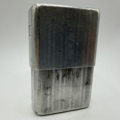 Sale Photo Thumbnail #154: Park Sherman Co. Springfield Illinois Aluminum Cigarette Case