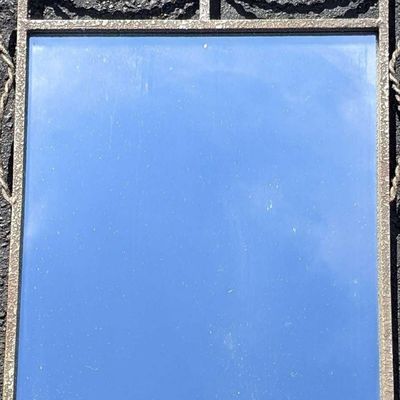 Sale Photo Thumbnail #389: Vintage Metal Framed Mirror