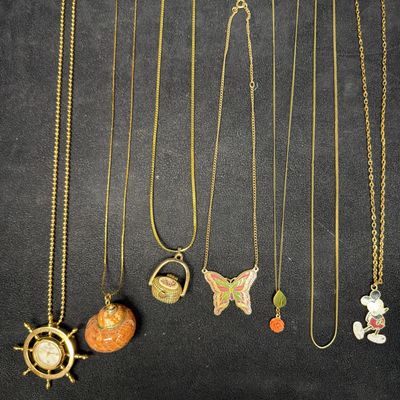 Sale Photo Thumbnail #197: Gold Tone and Gold-Filled Necklace Collection Joan Rivers Sara Coventry