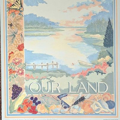 Signed Lauren Jarrett Celebrate Our Land Poster