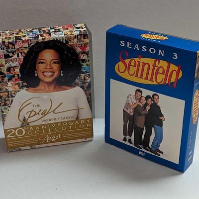 Sale Photo Thumbnail #242: Oprah Winfrey Show 20th Anniversary & Season 3  Seinfeld  DVDs