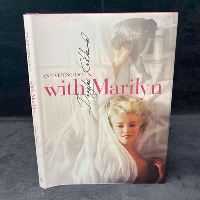 Sale Photo Thumbnail #416: Signed Hardcover Copy An Evening With Marilyn 1961By Douglas Kirkland