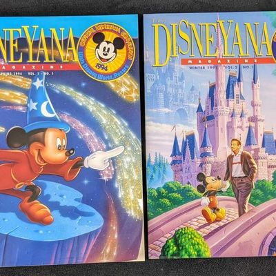 The Disneyana Magazine Lot of 2