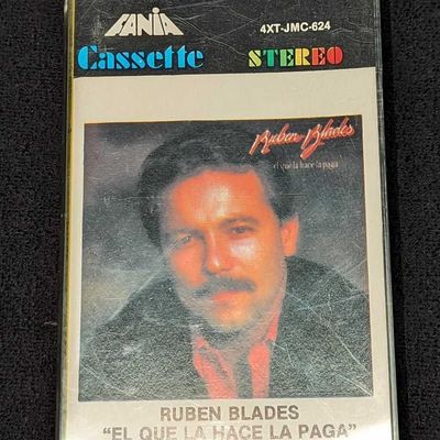 Sale Photo Thumbnail #436: Ruben Blades El Que La Hace La Paga Cassette Tape