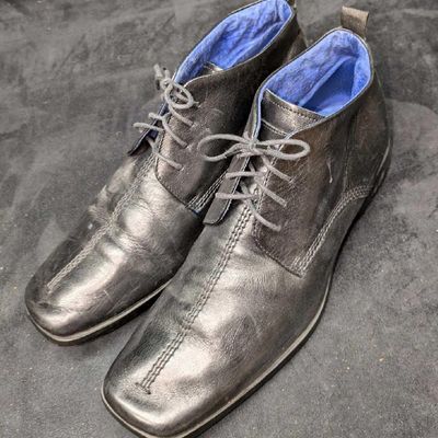 Sale Photo Thumbnail #273: Men's Size 11.50 Mark And Spencer Autograph Leather Shoes