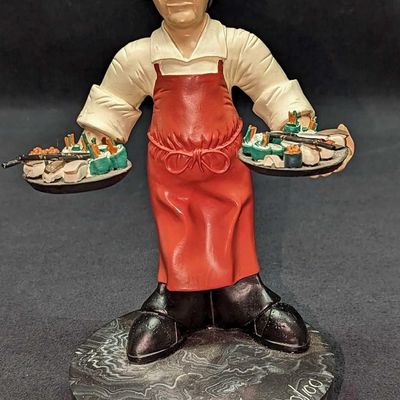 Sale Photo Thumbnail #252: S&N Resin Sushi Chef Figurine