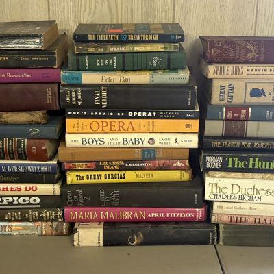 Sale Photo Thumbnail #752: A Collection of 20th Century Literature, Biography, and Music Volumes (DJ)