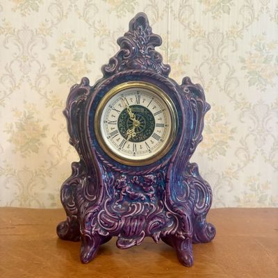 Sale Photo Thumbnail #127: Narco West German Ceramic Mantel Clock