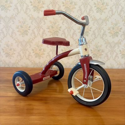Sale Photo Thumbnail #405: Speedway Series Miniature Red Metal Tricycle