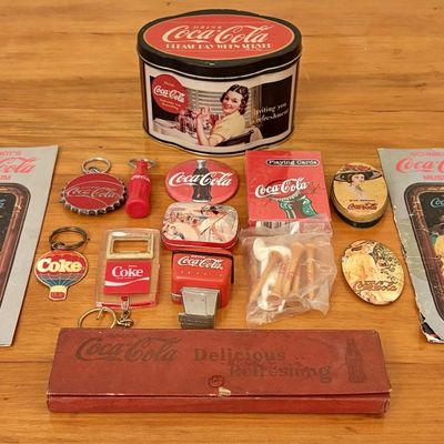 Sale Photo Thumbnail #382: Collection of Coca-Cola Promotional Memorabilia and Schmidt's Museum Ephemera