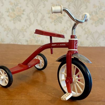 Sale Photo Thumbnail #261: Radio Flyer Miniature Collectible Red Tricycle