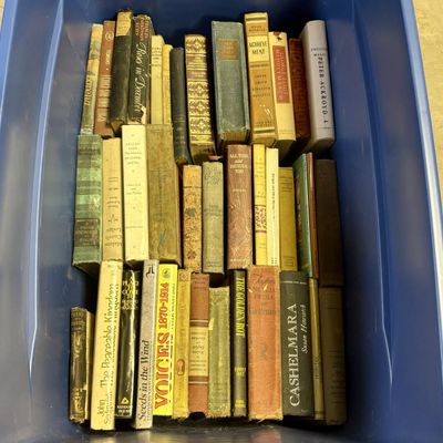 Sale Photo Thumbnail #754: A Collection of Vintage Hardcover and Softcover Books, Early to Mid-20th Century (DJ)