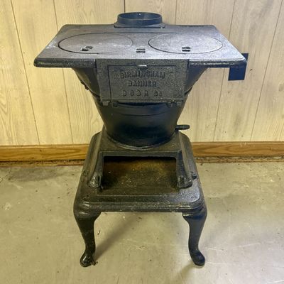 Sale Photo Thumbnail #737: Birmingham Stove and Range Co Banner Cast Iron Laundry Stove