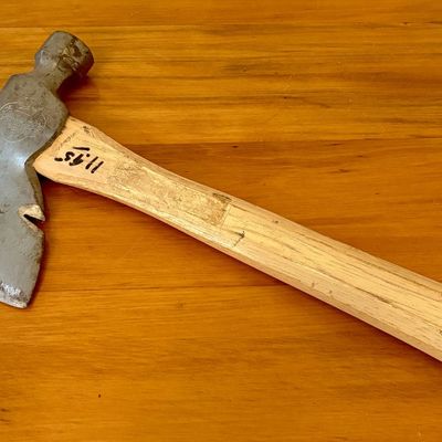 Sale Photo Thumbnail #366: Belknap Blue Grass Carpenter Half Hatchet