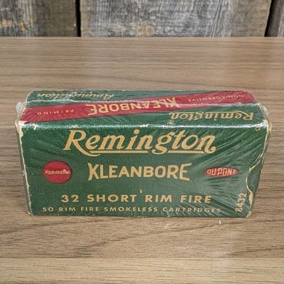 Sale Photo Thumbnail #178: Remington Kleanbore 32 Short Rim Fire Ammunition