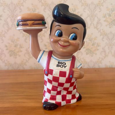 Sale Photo Thumbnail #457: Vintage Bob's Big Boy Funko Vinyl Coin Bank 1999