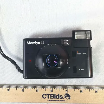 Vintage Mamiya U 35mm Point & Shoot - Functional f/2.8 Sekor Lens