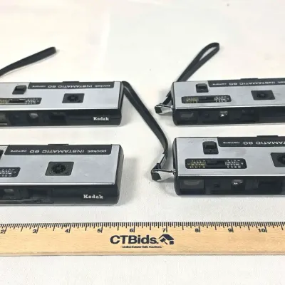 Kodak Pocket Instamatic 60 Camera 4 Cameras 