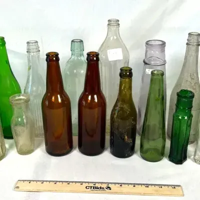Lot of Vintage Bottles
