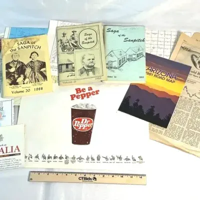 1980s Ephemera! Maps, Newspapers, & Booklets