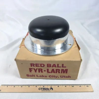 Red Ball FYR-LARM Bell NOS Never Been Used.