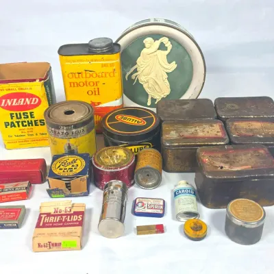 Vintage Advertising Boxes & Tins Collection 