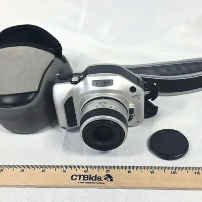 Nikon Pronea S Silver Black APS Auto Focus Rangefinder Camera