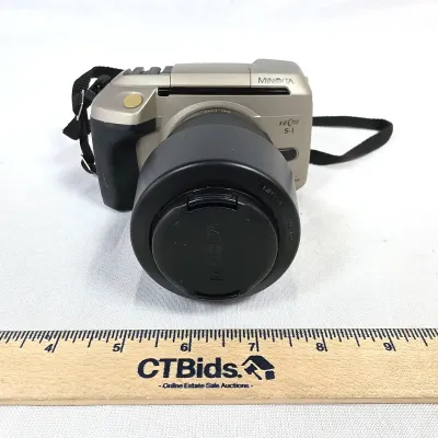 Minolta Vectis Film Camera Vectis S-1 APS SLR With 28-56mm Lens Untested