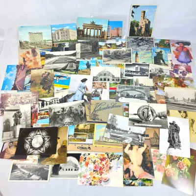 Vintage Postcards. Giant Collection From Decades Past