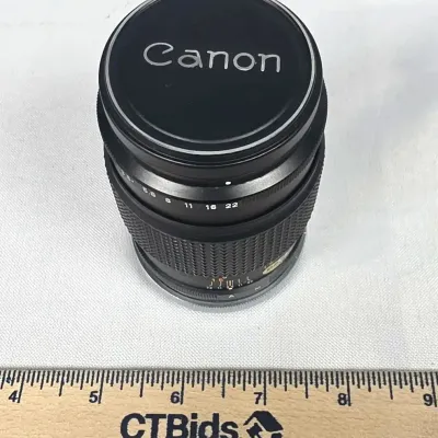 Canon FL 135mm f/3.5 Early FD Breech-Lock Mount 35mm SLR