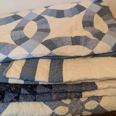 Collection of Three Beautifully Crafted Patchwork Quilts