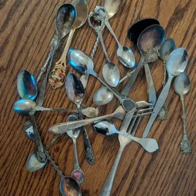 Vintage & Antique Souvenir Spoon Collection