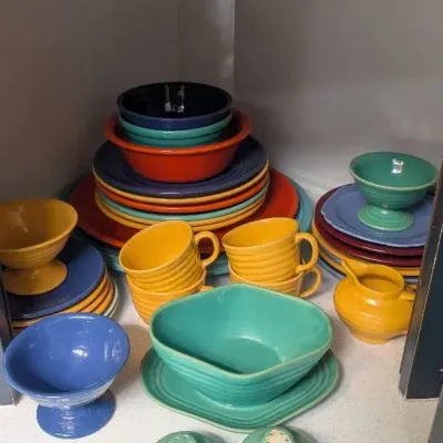 Vintage & Modern Fiesta Dinnerware Collection  Multi-Color Assortment 