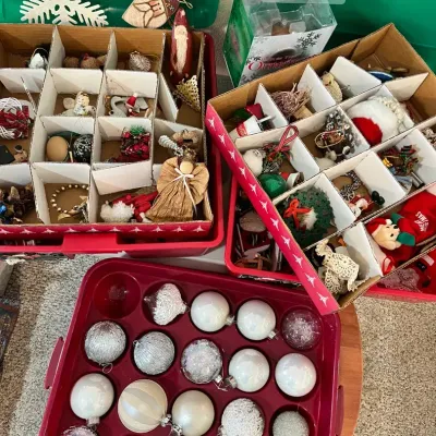 Vintage Contemporary And Handmade Christmas Ornaments