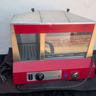 Commercial Star Classic Steamro, Jr. Hot Dog Steamer & Bun Warmer (Model 35SSC)