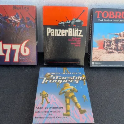 Tactical Board Wargames Published by The Avalon Hill Game Company, Vintage