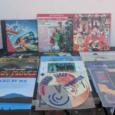 Collection of Vintage Vinyl Records