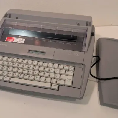 Vintage Brother SX-4000 Portable Electronic Typewriter