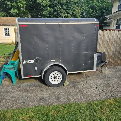 Sale Photo Thumbnail #11: Ten foot journey landscapers trailer