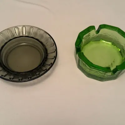 Vintage Glass Ash Trays