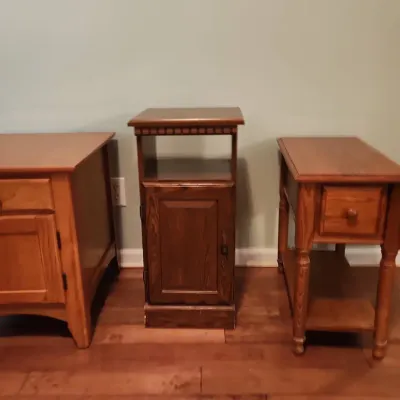 Small Wooden Side Peices 