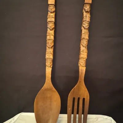 Wooden Spoon & Fork