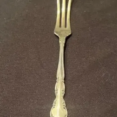 Heirloom Sterling 3-tine Pickle Fork